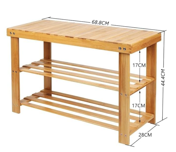 Home Decor Multifunctional Wooden Table - Side Table, Bathroom Storage, Outdoor Garden Table - Stylish & Practical Home Furniture - Image 3
